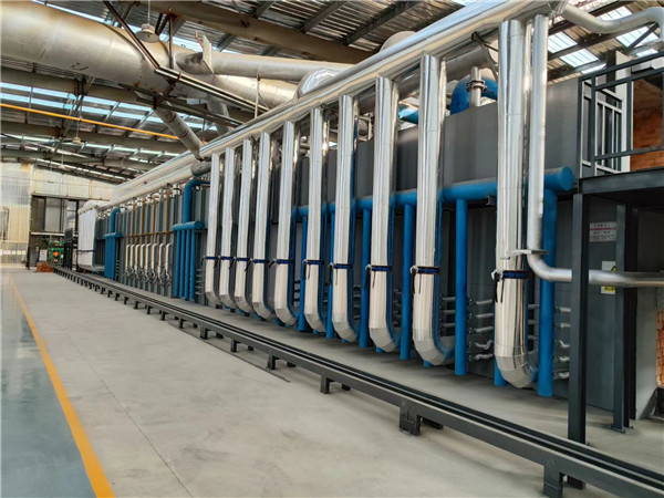 40.24x4板單通道天然氣燒保溫磚雙層全自動(dòng)節(jié)能推板窯(日產(chǎn)保溫磚1.5萬(wàn)塊，能耗25m3/噸)